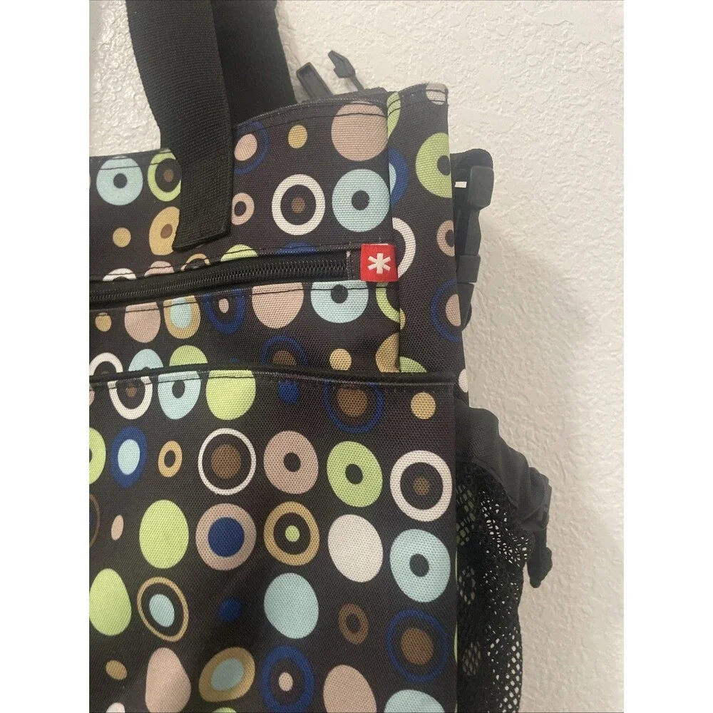 SKIP HOP Retired Design Designer Baby Diaper Bag W diaper Changing Pad Dad Bag